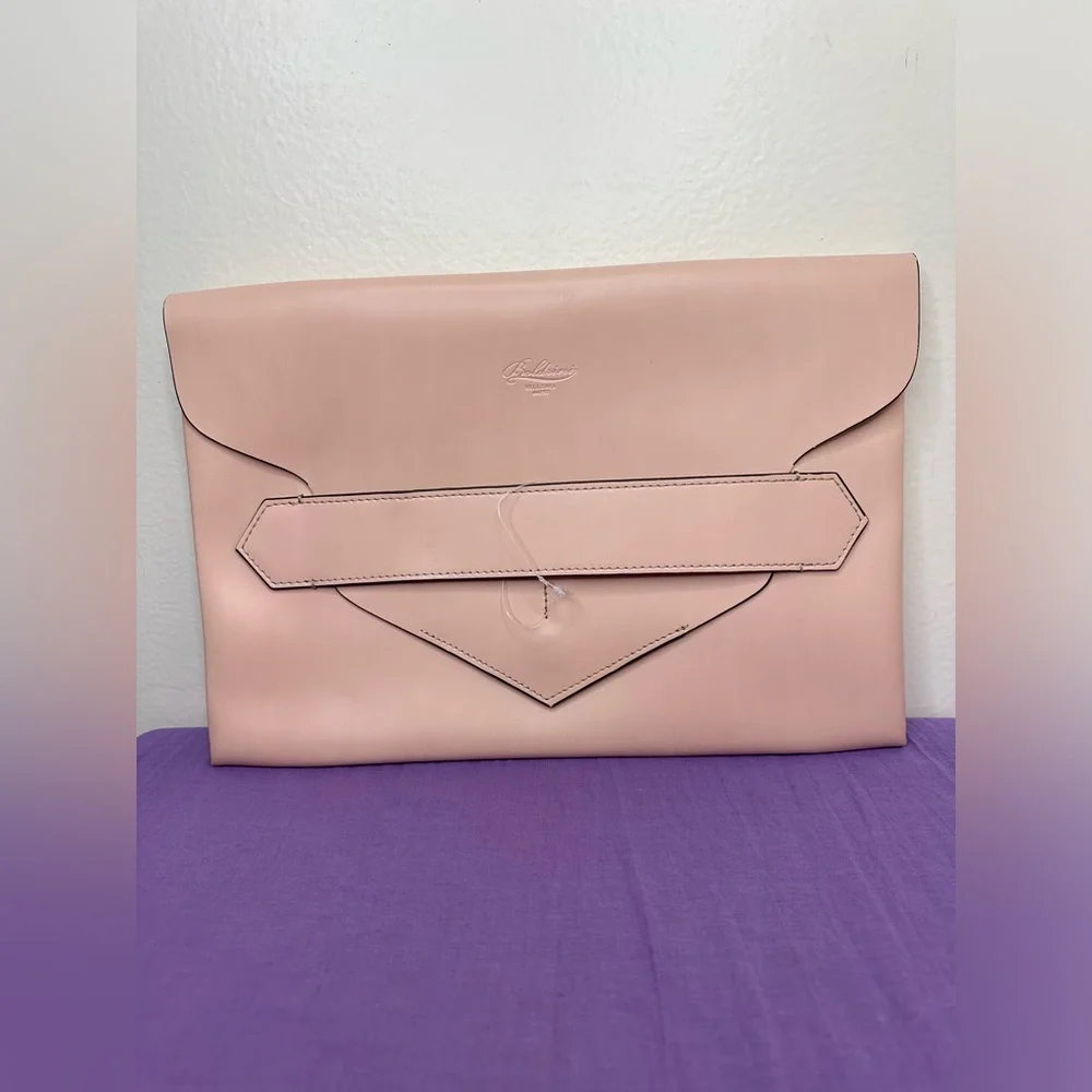 BOLDRINI SELLERIA BEIGE LAPTOP CASE
